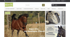 Desktop Screenshot of equi-clic.com